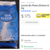 ProhÃ­ben otro alimento ilegal ofertado a travÃ©s de Mercado Libre: esta vez se trata de una leche en polvo