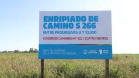 CÃ³rdoba: se inaugurÃ³ el primer camino rural enripiado con fondos aportados en partes iguales por productores y el gobierno provincial